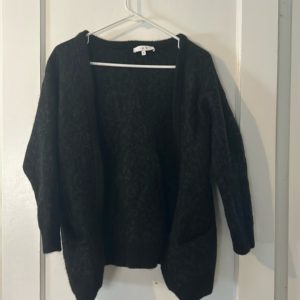 IRO Black cardigan size S